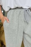 Made in Italy Cricket City Seamed Jogger Grey Marl